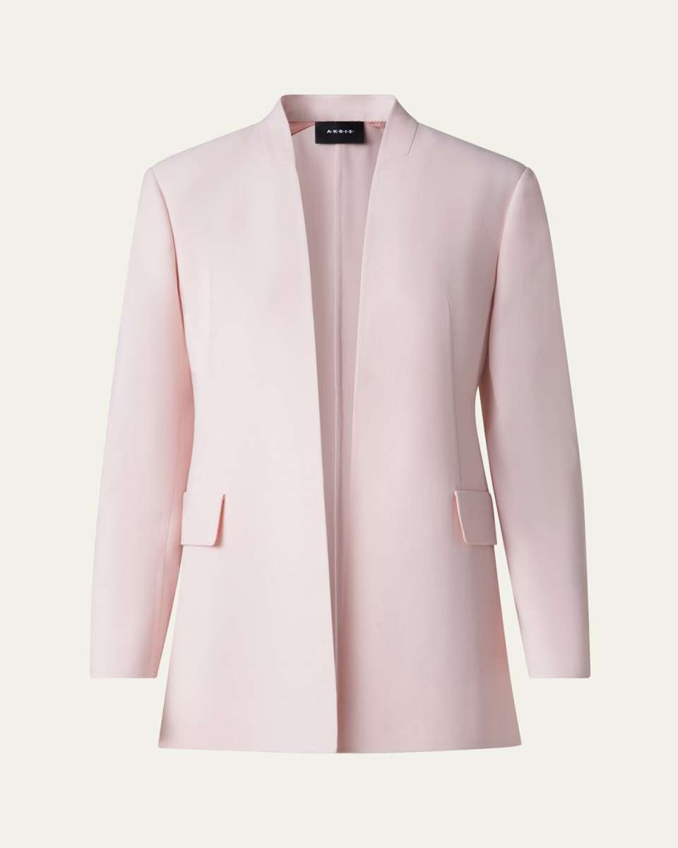 Alvar Double-Face Wool Cardigan Jacket